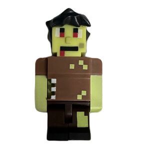 Minecraft Jazwares 2014 Terraria World Zombie Action Figure 3” Minecraft